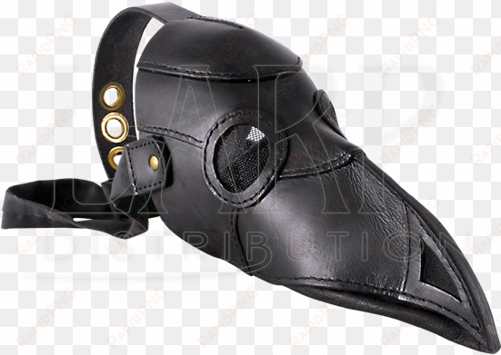 leather plague doctor mask - larp plague doctor mask