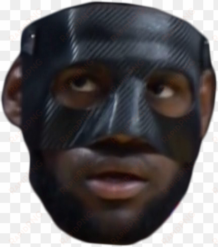 lebron face png - face mask