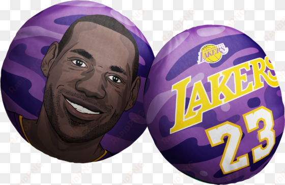 lebron james lakers pillow head - lebron james