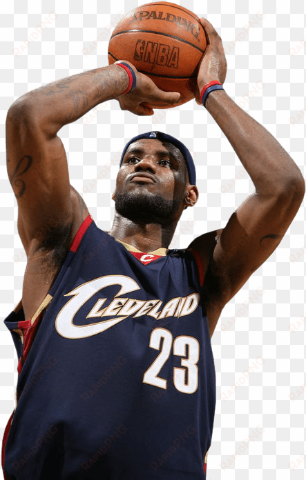 lebron james shot png - cleveland cavaliers lebron james hardwood classics