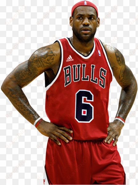 lebron james signs with bulls - basketball player