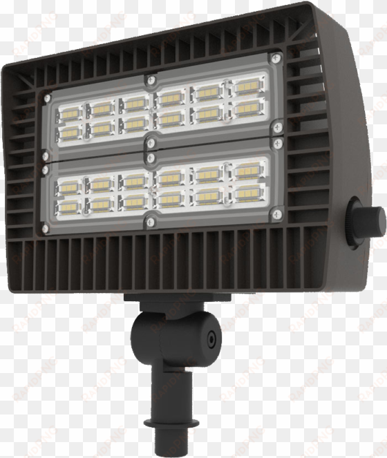 led flood light / knuckle mount flood / stadium - dabmar-df-led5750-bz-10.75 50w 1 led slim flood light