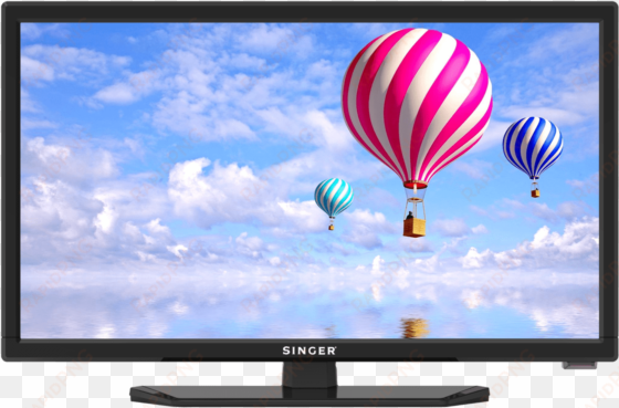 led television png transparent - balloons in the sky photography