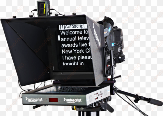 led15 hero - autoscript 17 led tft on camera prompter monitor
