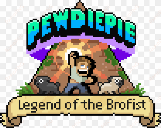 legend of the brofist just launched for mobile - pewdiepie legend of the brofist logo