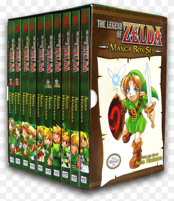 legend of zelda (box set) by akira himekawa