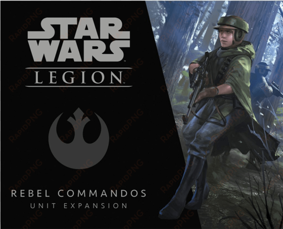 legion rebel commandos unit expansion - star wars legion leia art