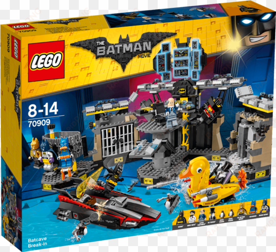 lego batman batcave break-in - lego 70909 - batman movie batcave break-in