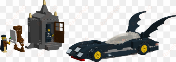 lego batman beyond batmobile - lego batman batmobile png