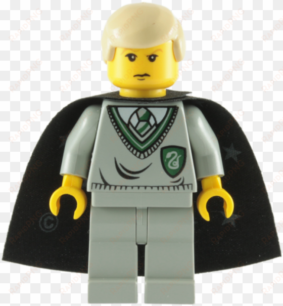 lego draco malfoy minifigure with cloak - lego harry potter: draco malfoy minifigure with cloak