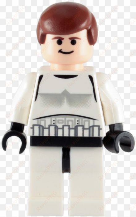 lego han solo flesh stormtrooper disguise minifigure - lego han solo stormtrooper