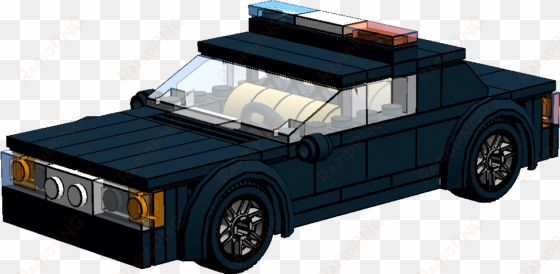 lego police car - police car