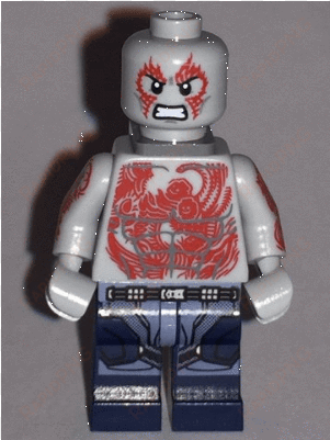 lego super heroes minifigure - lego marvel 76081 - guardians of the galaxy - milano