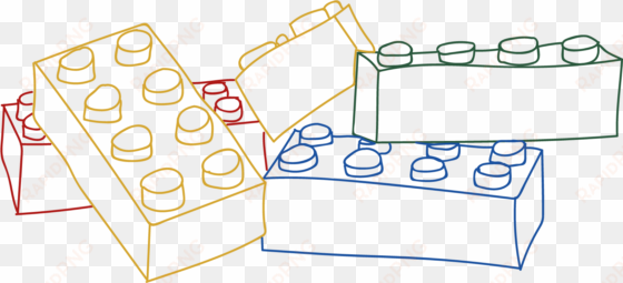 legobricks 01 legobricks sketch - sketch of a lego