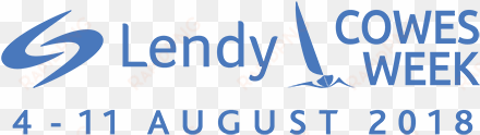 lendy cowes week is upon us and whilst the sailing - lendy cowes week logo