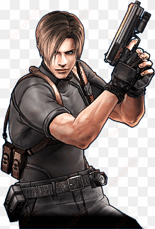 leon s - kennedy - leon s kennedy with shoulder holster