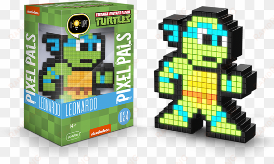 leonardo - - pdp pixel pals - teenage mutant ninja turtles - leonardo