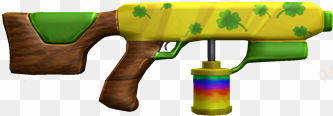 leprachaun's gold rainbow laser gun - assault rifle