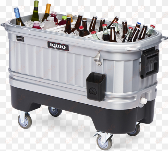 Let The Party Begin With This Cool Igloo Party Bar - Igloo 49271 Party Bar Cooler - Powered By Liddup transparent png image