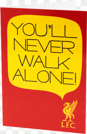 lfc ynwa blank card - liverpool fc
