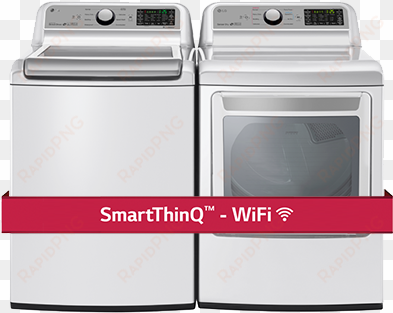 lg smartthinq white washer and dryer - lg wt7200cw top-loading washer - white