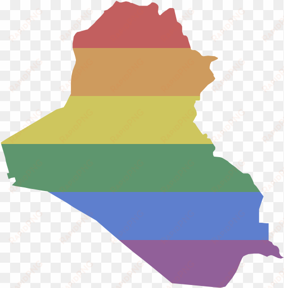 Lgbt Iraq - Iraq Map transparent png image