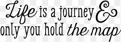 life is a journey & only you hold the map - love you a latte shop life