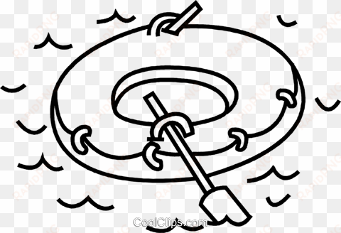 life preserver royalty free vector clip art illustration - royalty payment