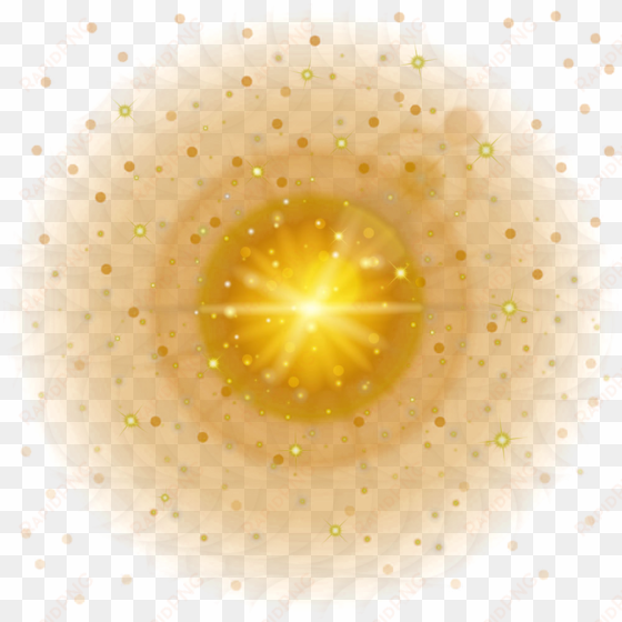 light lens flare yellow ftestickers effect - background light effect png