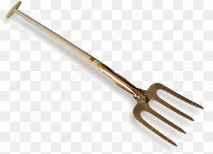 lighter in weight than a four tine fork, a three tine - digging fork