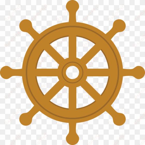 Lighthouse Clipart Life Preserver - Ship Steering Wheel Clipart transparent png image