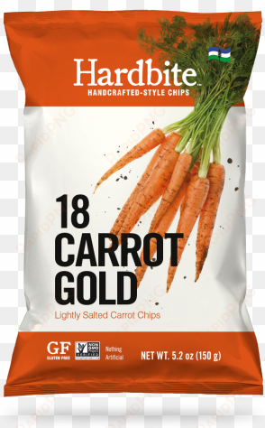 lightly salted carrot - hard bite chips