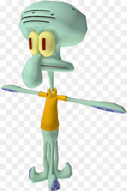 lights, camera, pants squidward tentacles technology - t pose png