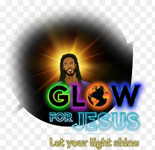 lights clipart glow - glow for jesus 2017 vbs application poster