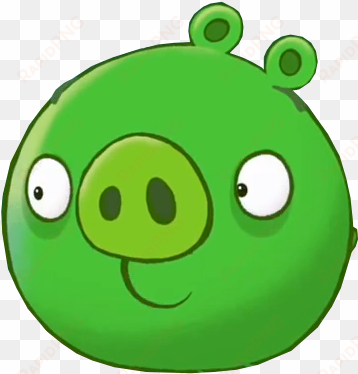 likes to bother chicken little, likes to watch t - green pig png