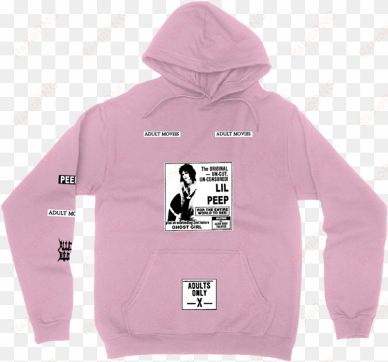 lil peep x alien body adult movies hoodie - lock hoodie lil peep