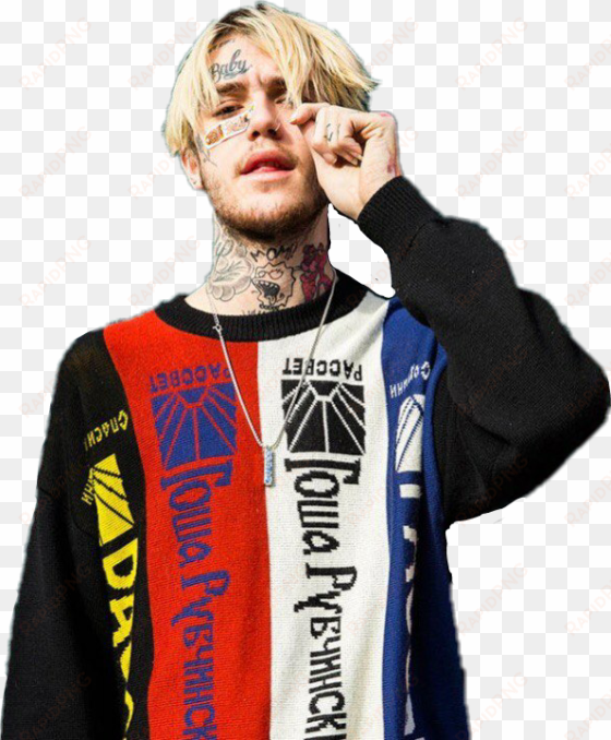 Lilpeepisdaddy Lilpeep Peep Lil Lilbopeep Gustavahr - Lil Peep Clear Background transparent png image