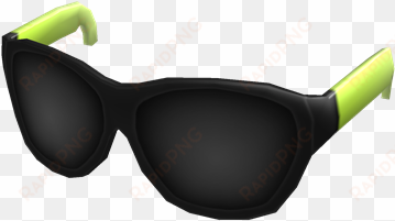 lime green sunglasses - green