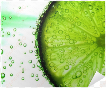 Lime Slice In Water Poster • Pixers® • We Live To Change - Lemon transparent png image