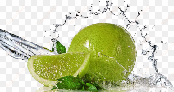 lime splash transparent background - lime juice splash png