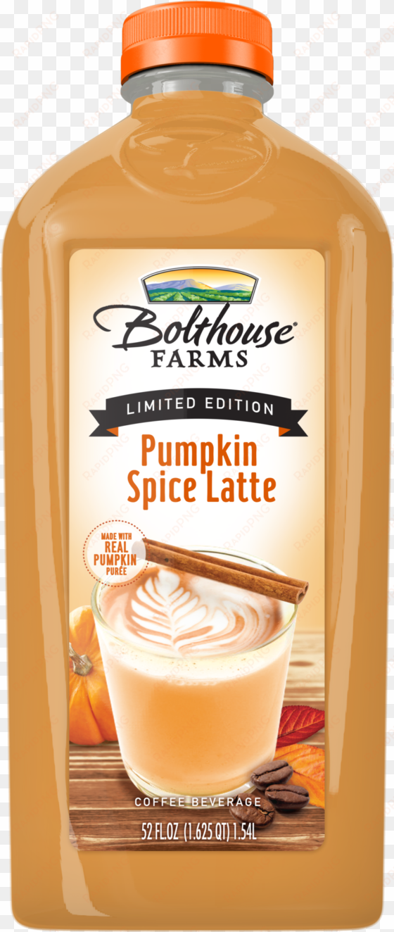 limited edition pumpkin spice latte from bolthouse - bolthouse farms protein plus banana honey almond butter
