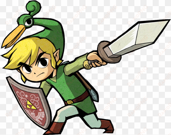 link artwork 3 - zelda minish cap link