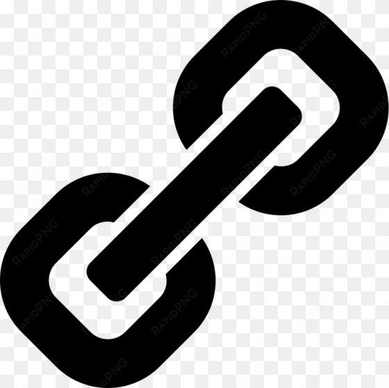 Link Interface Symbol Of Rotated Chain Comments - Chain Symbol transparent png image