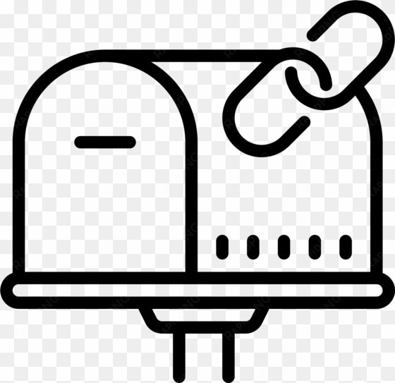 linked mailbox icon - post box
