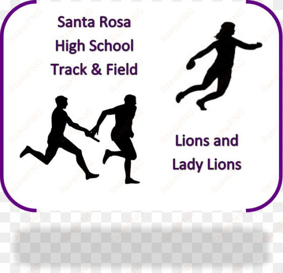lion and lady lion track and field - all kinds of sport