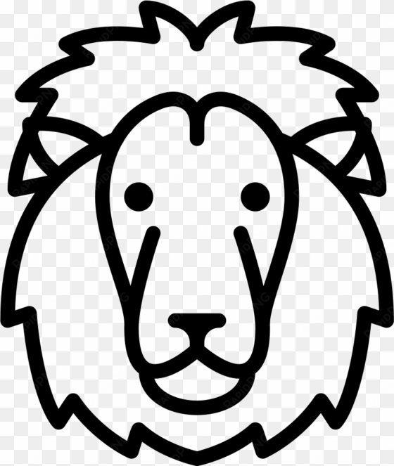 lion head - - icon