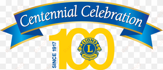 lions international 100 years logo