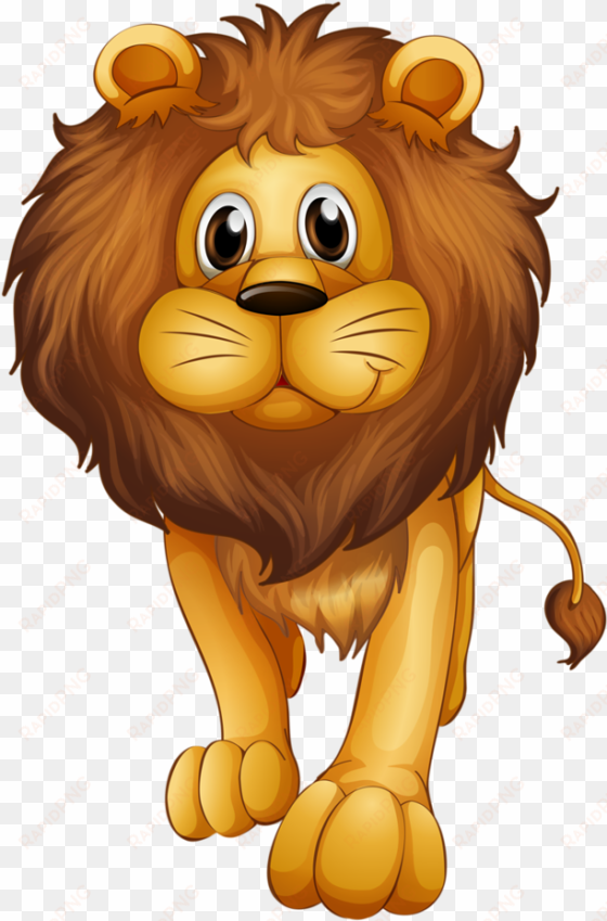 lions vector animated - clip art of lions