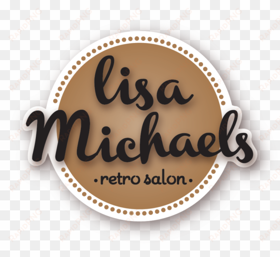 lisa michaels retro salon logo - lisa michaels salon