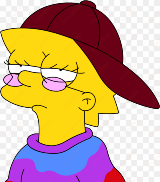 lisa simpson hipsterfreetoedit